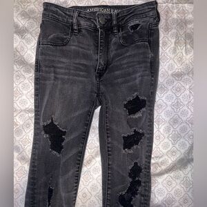 American Eagle High Rise skinny jeans size 2
